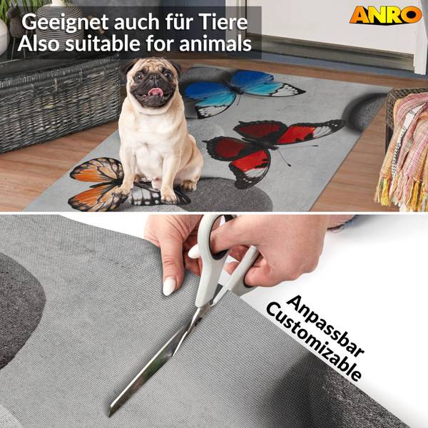 Küchenläufer Schmetterlinge Tiefe: 140 cm
