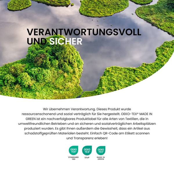 Bettwäscheset Rin Renforcé 2-tlg. Grau - Textil - 135 x 1 x 200 cm