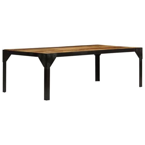 Couchtisch D248 Braun - Massivholz - 55 x 35 x 110 cm