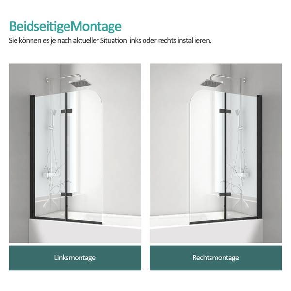 Badewannenaufsatz FBSS10EB Breite: 100 cm