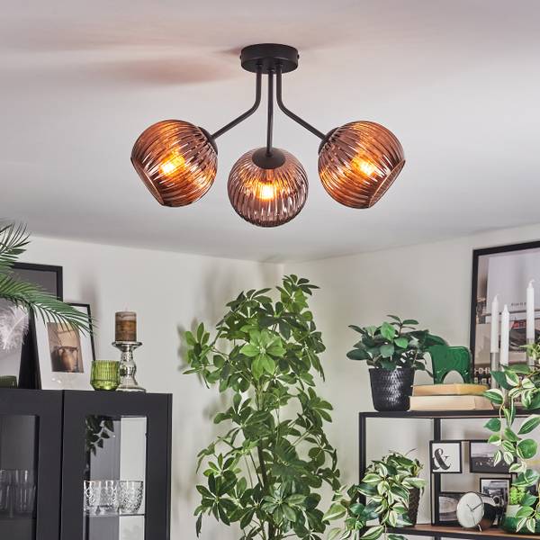 Deckenleuchte Cesaro Metall - 16 x 16 x 24 cm