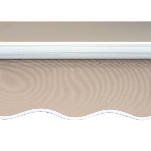 Markise 01-0679 beige - kunststof - 300 x 1 x 450 cm