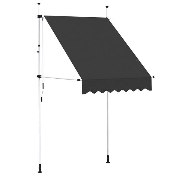 Markise 296524-3 Anthrazit - Breite: 150 cm
