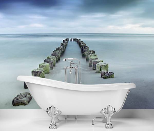 Papier peint, Brise-lames paysage 150 x 105 cm