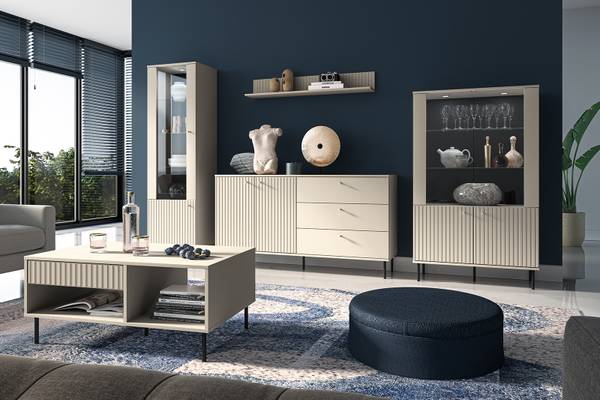 Couchtisch SOPHIE Braun - Holzwerkstoff - 100 x 45 x 60 cm