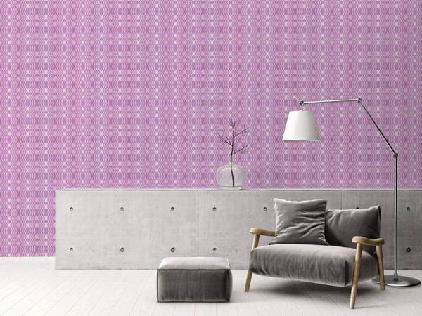 Vliestapete 395343-GU Violett - Fleece - 53 x 850 x 1 cm