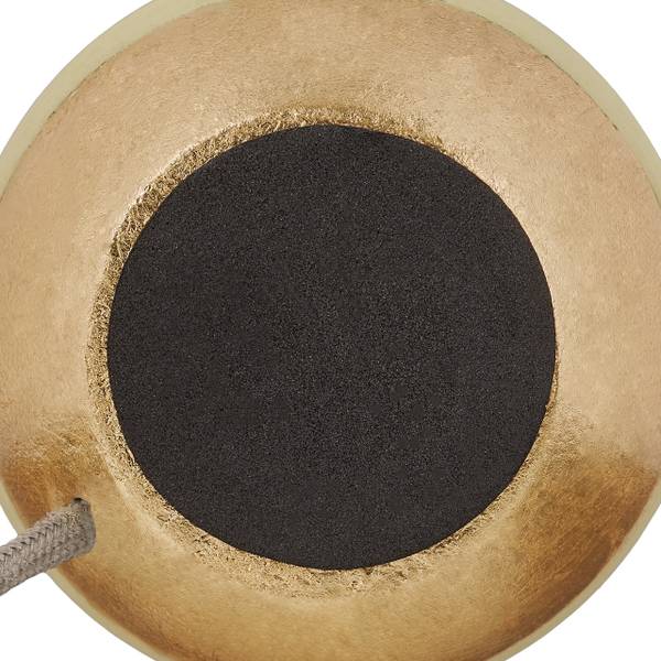 Dekoleuchte aus Beton Gold - Grün - Eisen - Beton - 9 x 9 x 9 cm