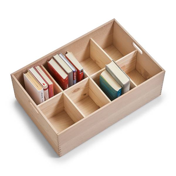 Allzweckkiste, Buche lackiert Braun - Holzwerkstoff - 40 x 21 x 60 cm