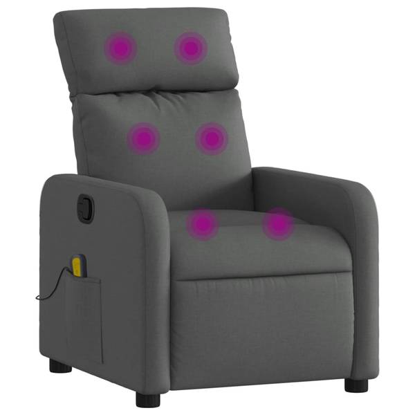 Massagestoel 3032661-4 donkergrijs - grijs