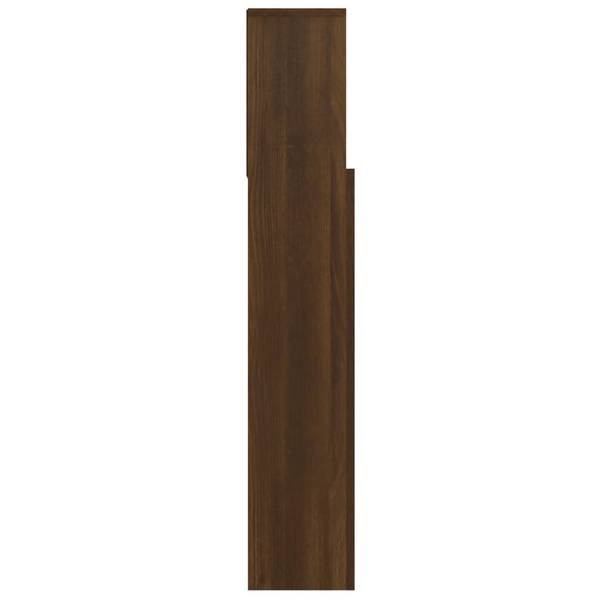 Kopfteil Schrank 3013697 Dunkelbraun - 100 x 103 x 19 cm