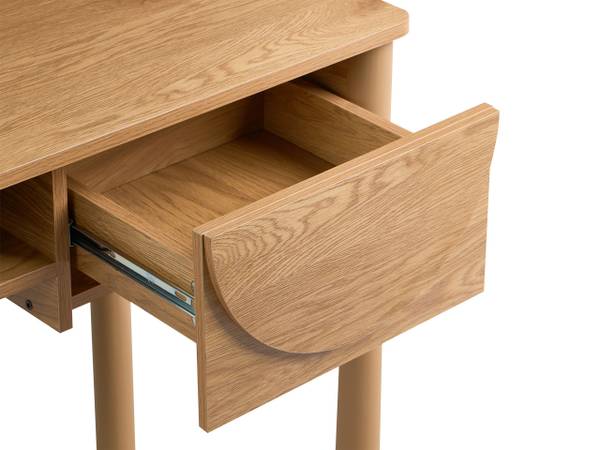 Bureau SENDRA bruin - plaatmateriaal op houtbasis - 140 x 75 x 50 cm