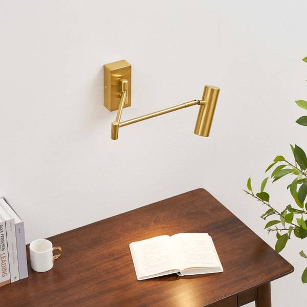 Wandleuchte Rimio Gold