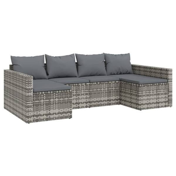 Garten Lounge Set 3029489 (2-teilig) Anthrazit - Grau