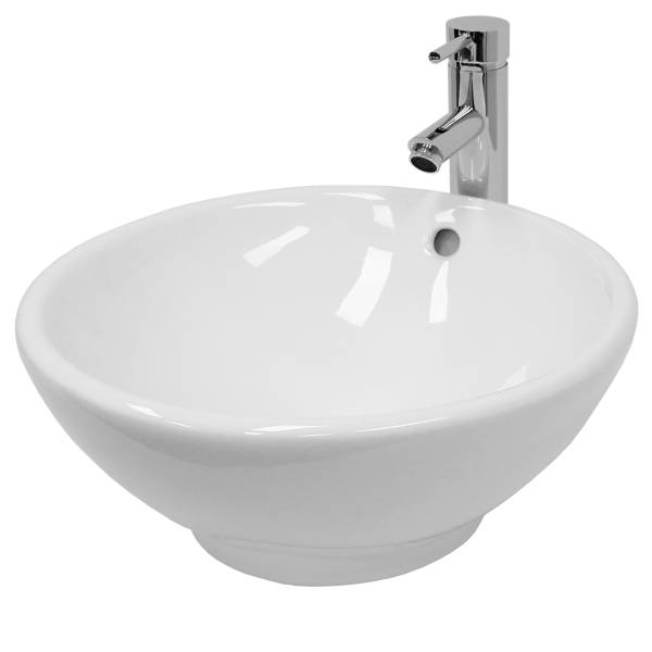 Waschbecken NAPOLI Keramik - Textil