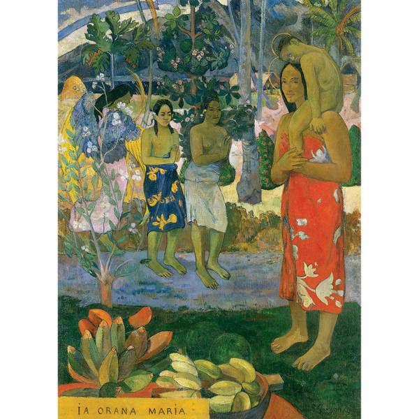 Puzzle La Orana Maria von Gauguin Papier - 26 x 6 x 36 cm