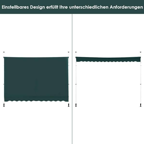 Klemmmarkise AB92538 Grün
