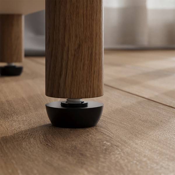 Hoekrek Bivio 57478 lichte pijnboomhouten look - zuiver wit - Sonoma eikenhouten look - wit
