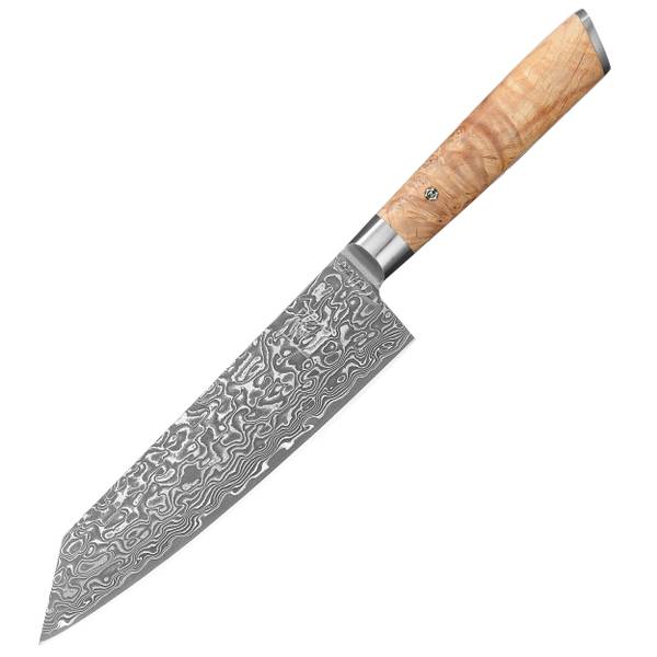 Kochmesser Kinone Beige - Massivholz - 1 x 1 x 34 cm