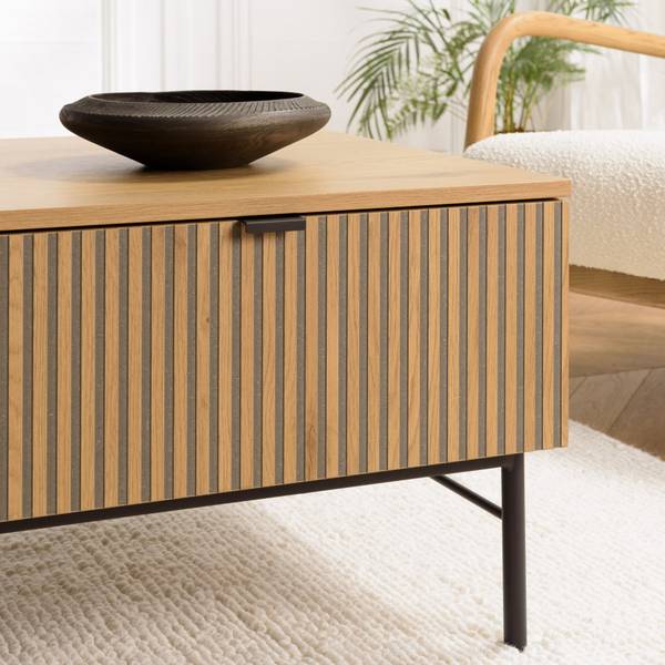 Couchtisch SCOTT Braun - Holzwerkstoff - 60 x 45 x 120 cm