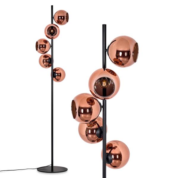 Stehlampe Cesaro Metall - 17 x 33 x 83 cm