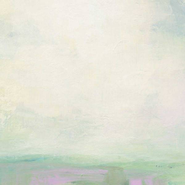 Tableau abstrait Horizon coloré Métal