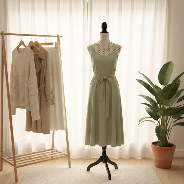 Weibliche Schneiderpuppe 36/38 Punkte Beige - Schwarz - Polyester - 41 x 167 x 34 cm