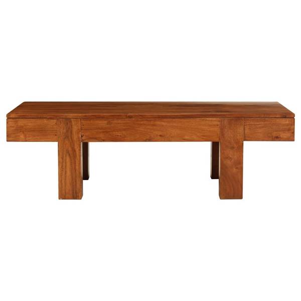 Couchtisch M603292 Braun - Massivholz - 50 x 30 x 100 cm