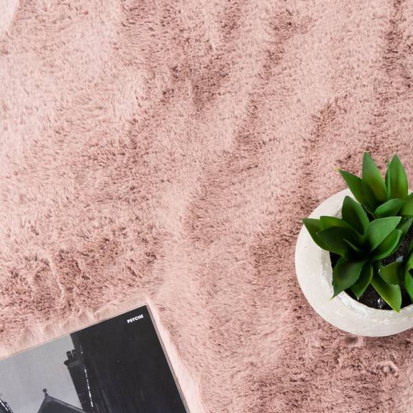 Teppich Comfy Supreme Pink - 80 x 150 cm