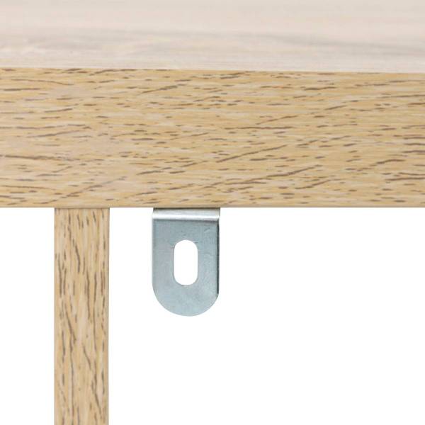 Buffet bas BIVOAK Beige - Bois manufacturé - 32 x 76 x 137 cm