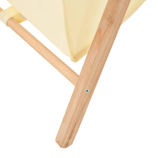 Wäschekorb 246440 Beige - Polyester - 42 x 64 x 42 cm
