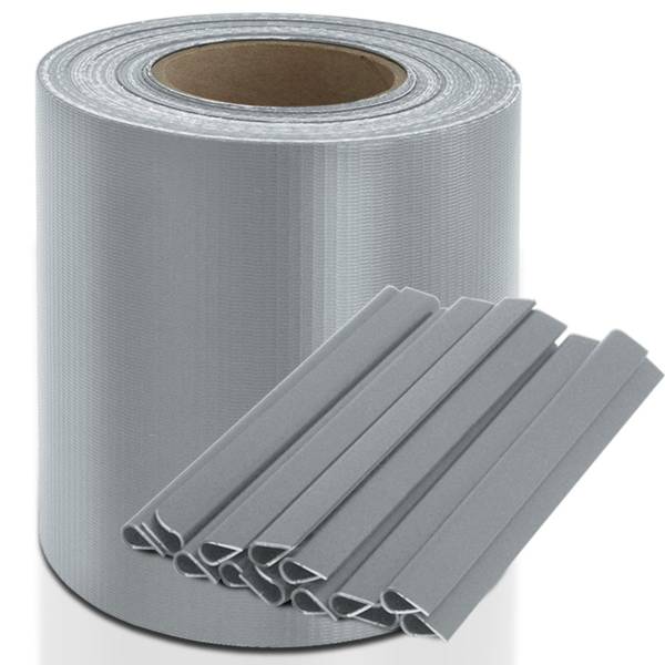 PVC Sichtschutzstreifen Elias Grau