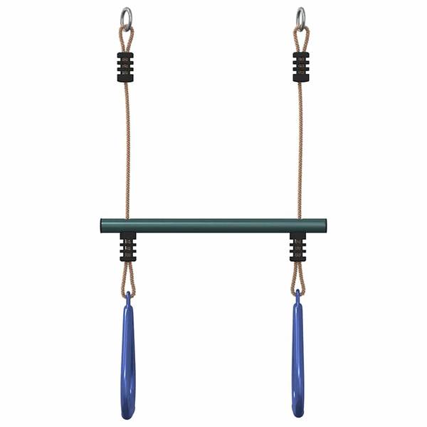 Trapezstange 4009276 Blau - Grün - Polyethylen - 1 x 67 x 40 cm