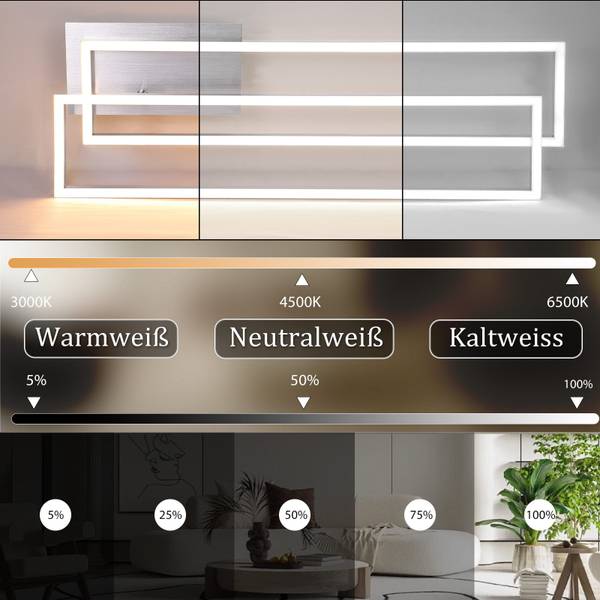 Plafonnier LED Morse 19 x 8 x 103 cm