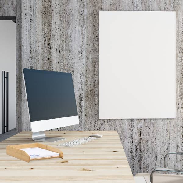 Dokumentenablage stapelbar aus Bambus Braun - Holzverbundwerkstoff - 25 x 6 x 33 cm