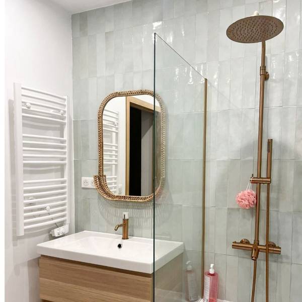 Badewannenarmaturen Regendusche Luisa II Kupfer
