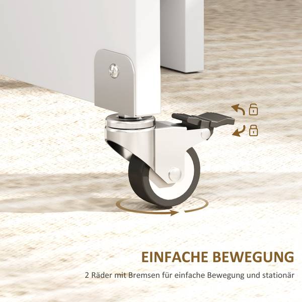 Esstisch 83A-201V90WT Weiß