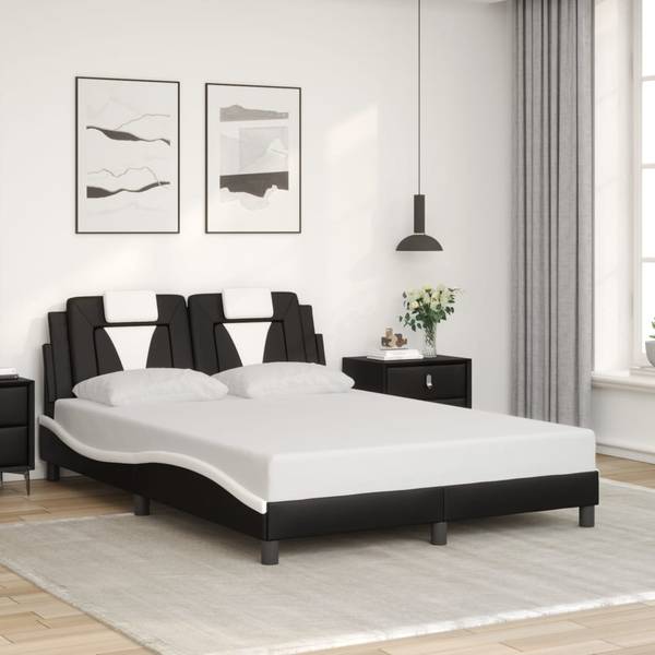 Bettgestell mit Kopfteil XT7320 Schwarz