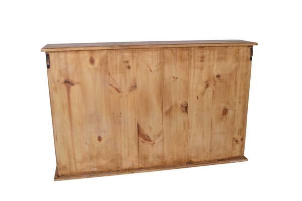 Spiegelschrank Mexico Gelb - Kiefer - 95 x 70 x 20 cm