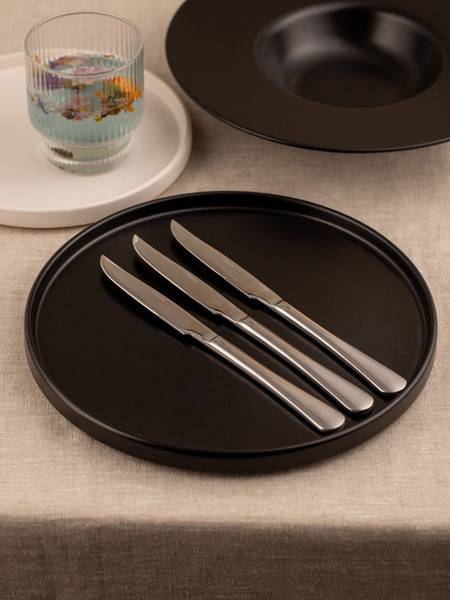 Messer WIEN 10er-Set Silber - Metall - 9 x 1 x 24 cm
