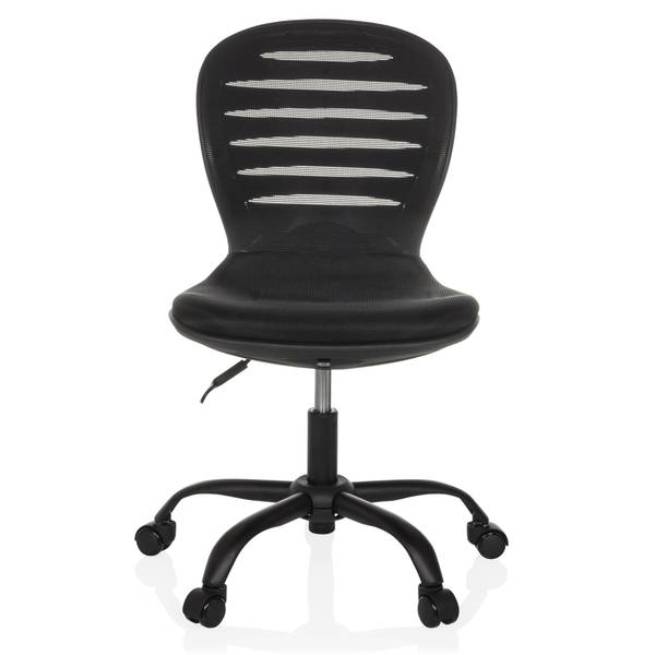 Bürostuhl CASLA Schwarz - Polyester - 53 x 93 x 58 cm