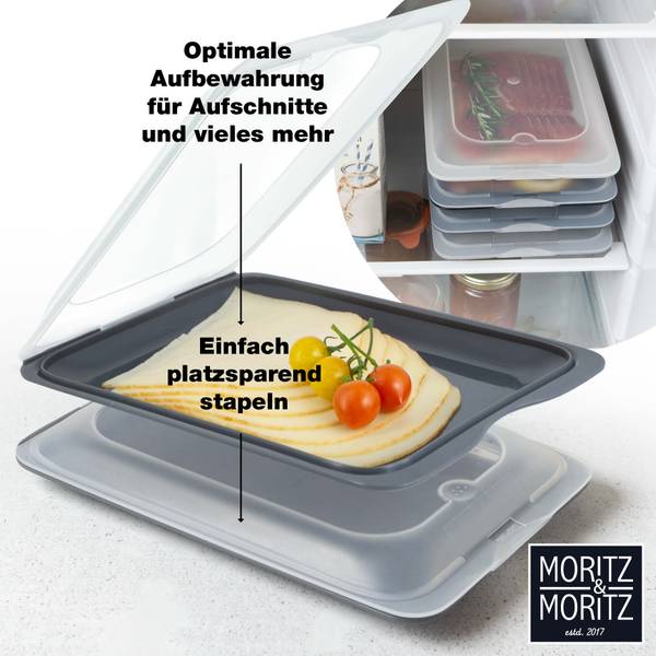 Aufschnittbox stapelbar 4er Set kaufen | home24