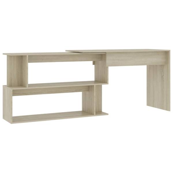 Bureau 3000642 bruin - plaatmateriaal op houtbasis - 50 x 76 x 200 cm