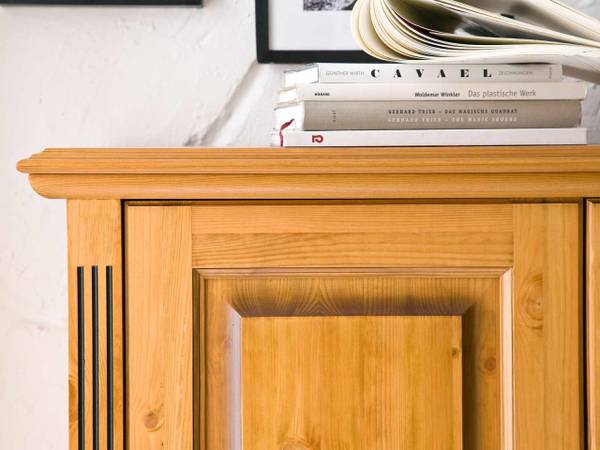Sideboard Florenz Braun - Massivholz - 157 x 83 x 45 cm