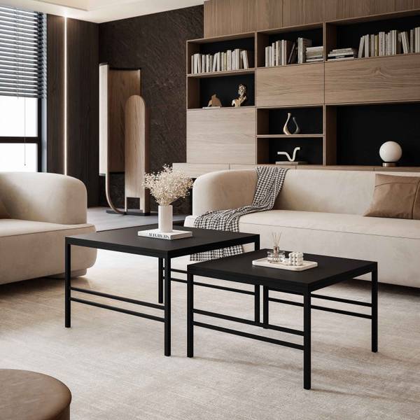 Couchtisch FORMA 2in1 Schwarz