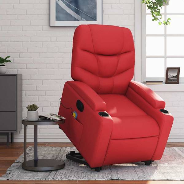Sta-op-massagestoel 3032387-4 rood