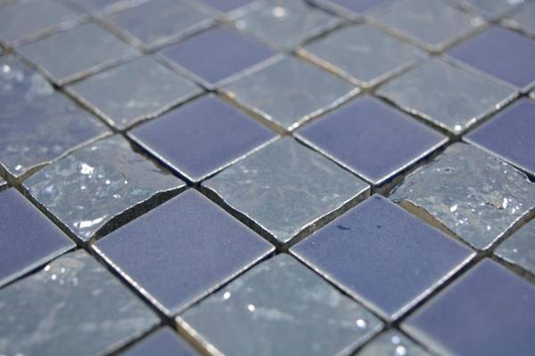 Mosaikfliesen 18-0004 Blau - Keramik - 32 x 32 x 32 cm