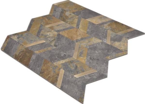 Mosaikfliesen 200-48MRG Selbstklebend Vinyl - 28 x 29 x 29 cm