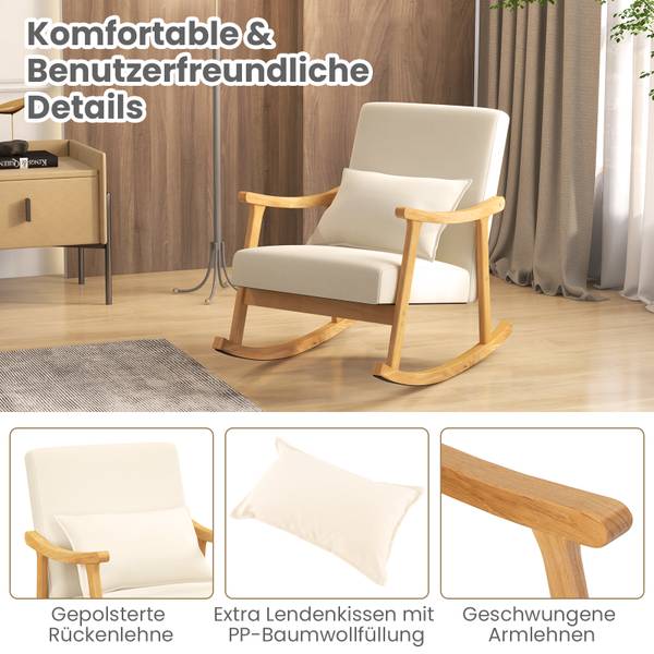 Schaukelstuhl VH32934 Beige