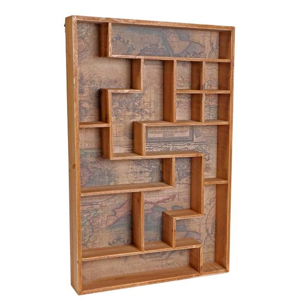 Letterkast F35 bruin - den - 45 x 70 x 8 cm