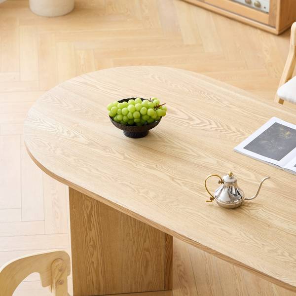 Esstisch SIRKKA Braun - Holz teilmassiv - 180 x 74 x 90 cm